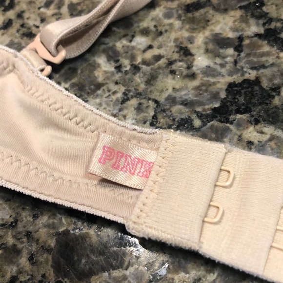 PINK Bra - 32B - Padded - Nude / Tan Color - Picture 2 of 3